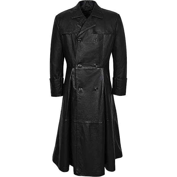 Smart Range Men's Captain Full Length Van Helsing Duster Nappa